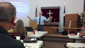 Mike teaching in Duluth