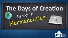 Lesson 1: Basic hermeneutics
